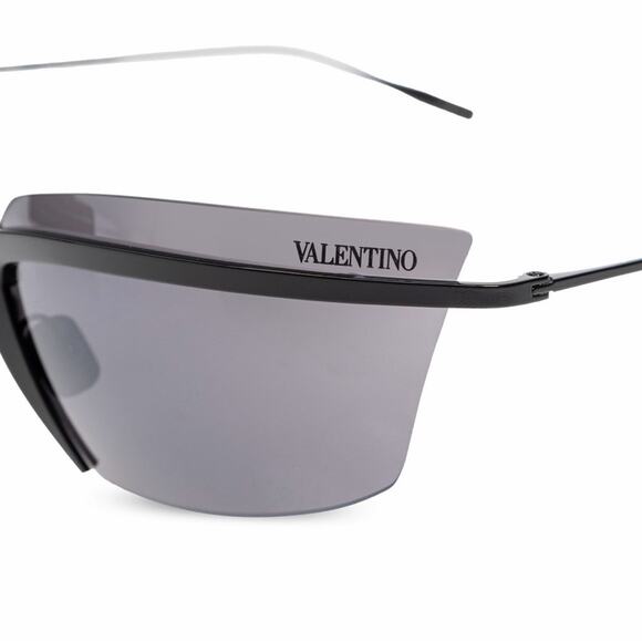 New! Valentino V LURE VLS 130A, Stylish Black Sunglasses, Authentic main image 5